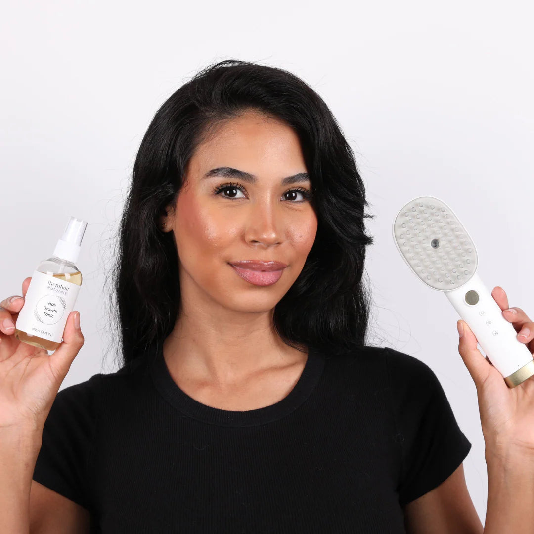 مشط TheraBrush™ 4en1 + الزيت