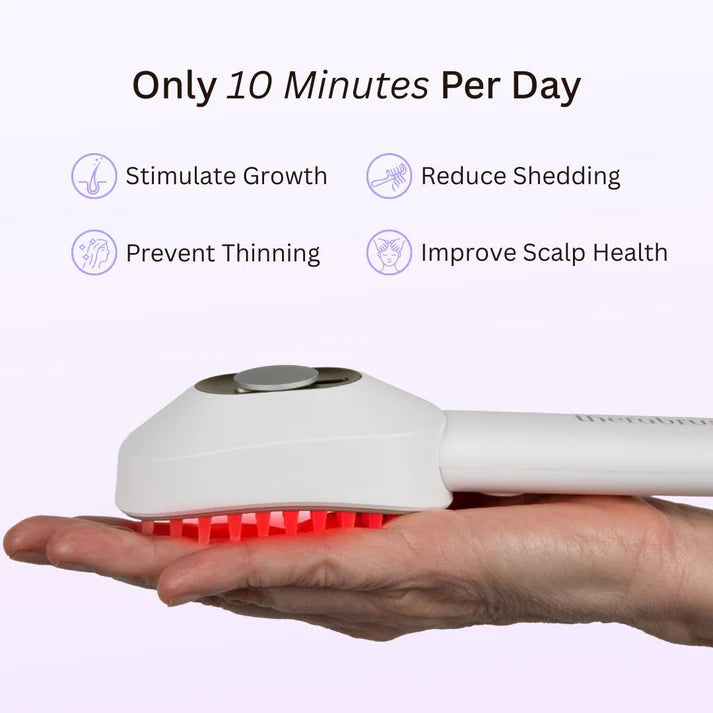 مشط TheraBrush™ 4en1 + الزيت