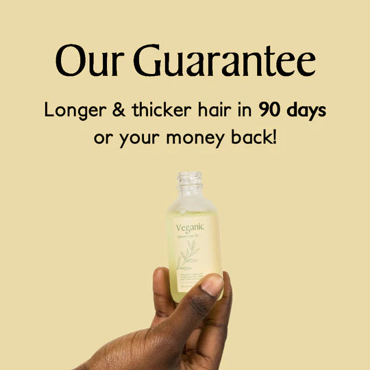 زيت Veganic Natural Hair Growth Oil الطبيعي 100%